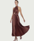 L’idee Renaissance Gown Chocolate - 6 / Brown - Dresses