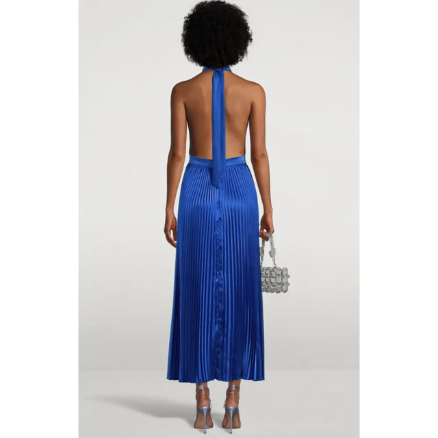 Renaissance Gown in Moroccan Blue 3