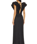 L’idee Tuileries Split Gown - Noir - 8 / Black - Dresses