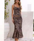 Lioness Cheetah Print Midi Set - 8 / Print - Outfit Sets