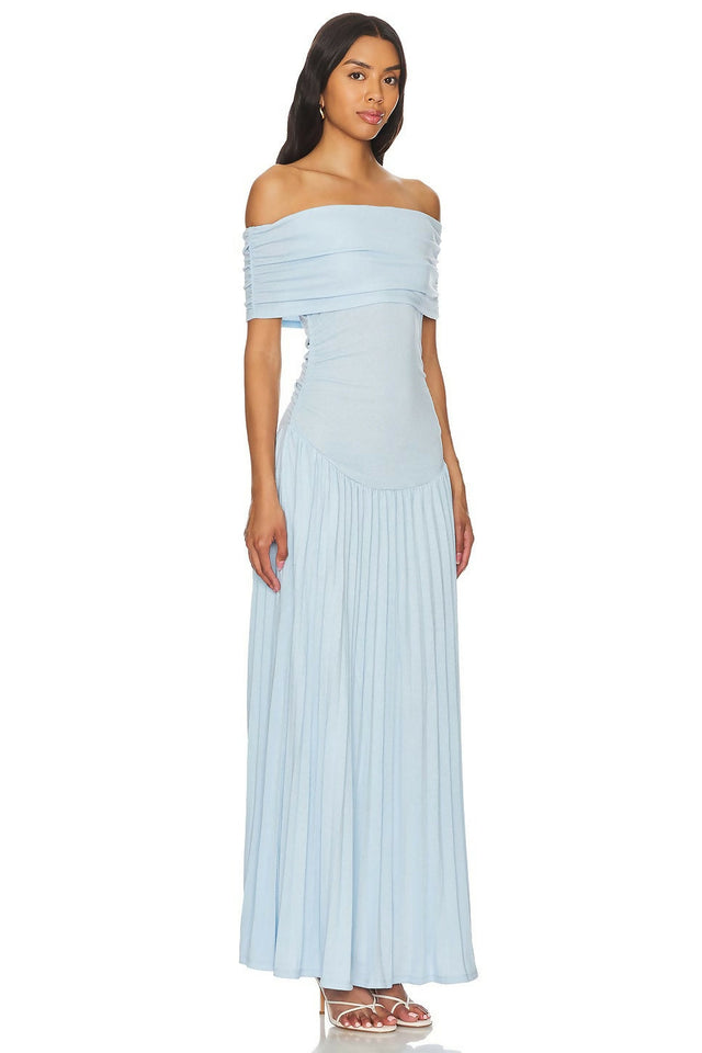 Lioness Field Of Dreams Maxi - 6 / Blue - Dresses