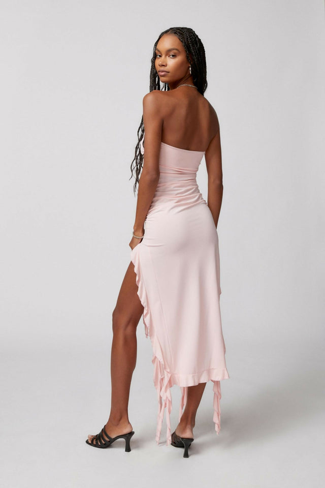 Lioness Rendezvous Midi Pink - 8 / Pink - Dresses