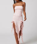 Lioness Rendezvous Midi Pink - 8 / Pink - Dresses