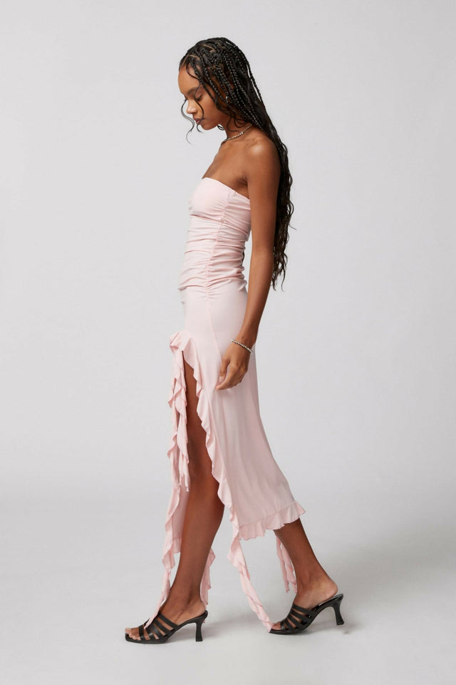 Lioness Rendezvous Midi Pink - 8 / Pink - Dresses