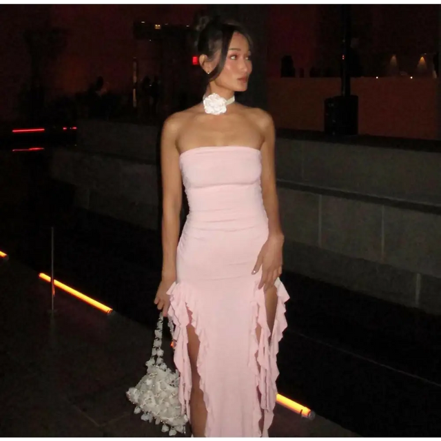 Lioness ‘Rendezvous’ Midi - XS / Pink - Dresses