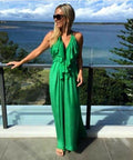 Lisa-Brown-Classic-Poppy-dress-in-green-SKU111