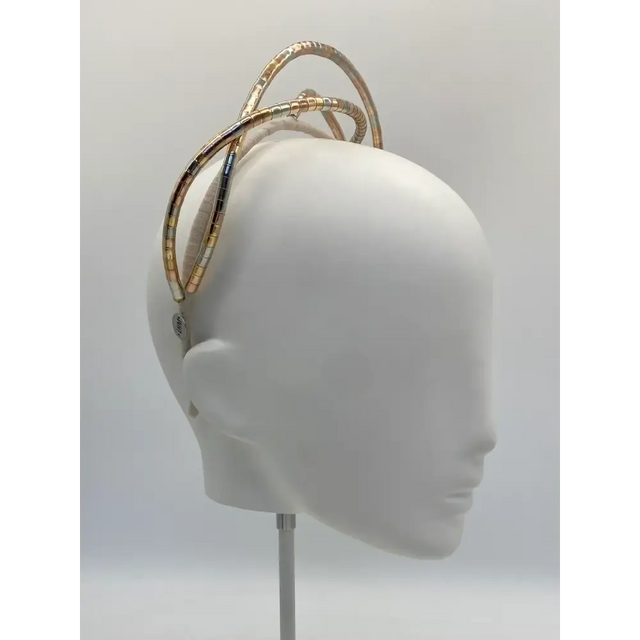 Lisa Hughes Millinery - Touch of Gold - Gold - Headwear