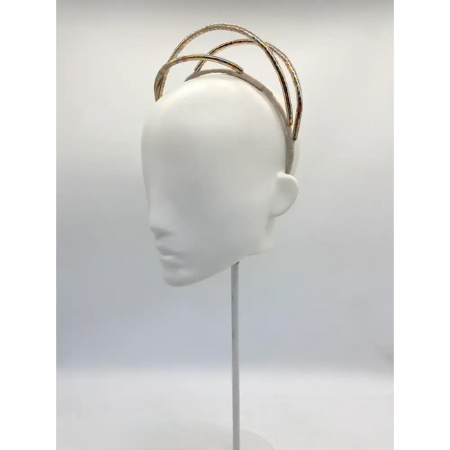 Lisa Hughes Millinery - Touch of Gold - Gold - Headwear