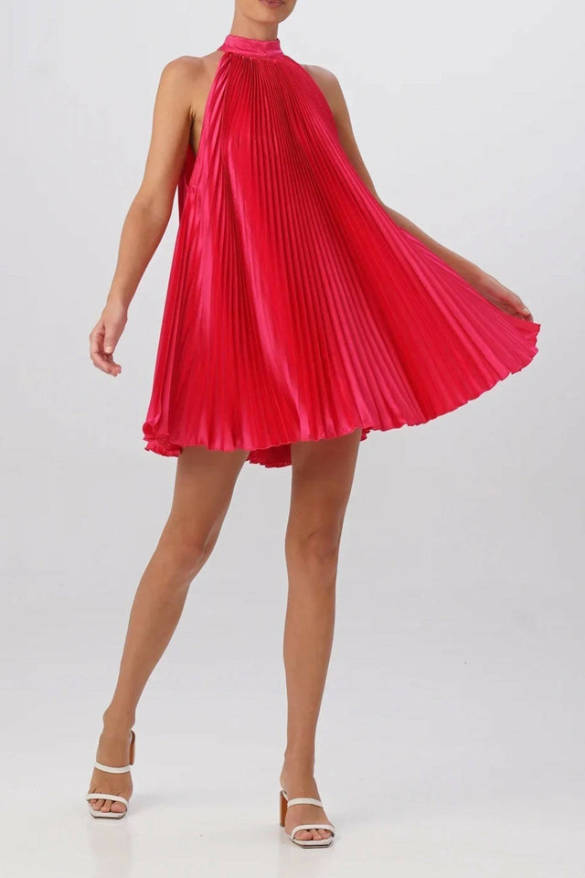 L’Ldee Amour Mini in Punch Pink Size 8 - 8 / Red - Dresses