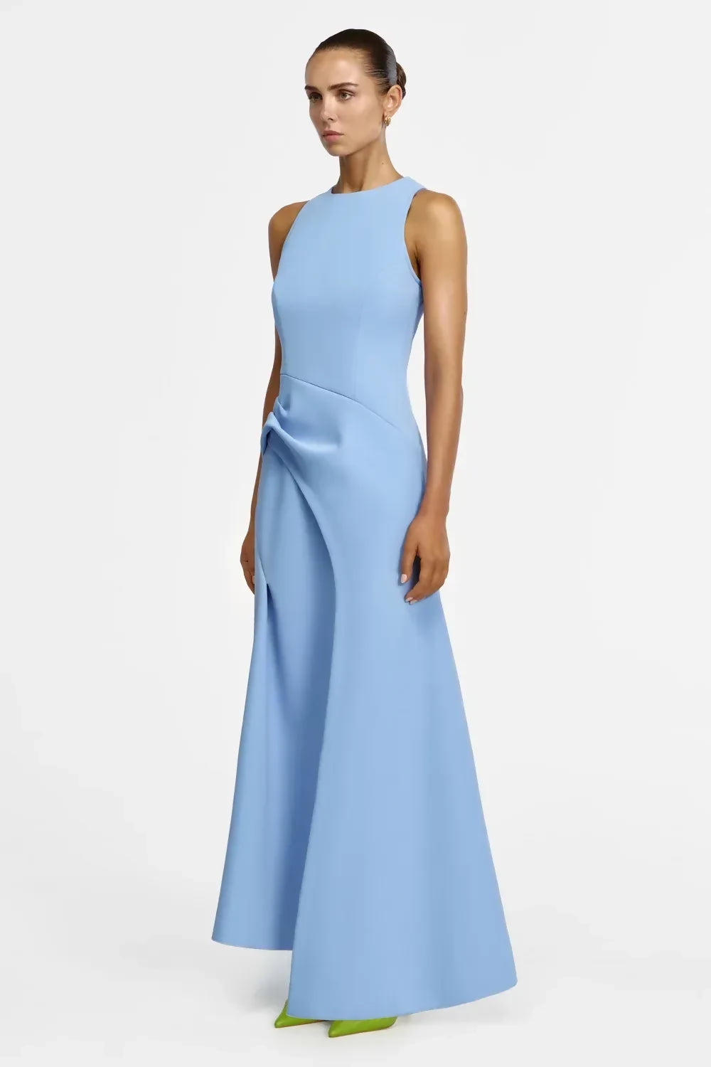 Acler Pellat Maxi Dress - Deep Sky – view 2