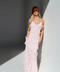 Love Shack Fancy Rialto Gown Sterling Dusk - 8 / Pink - Dresses