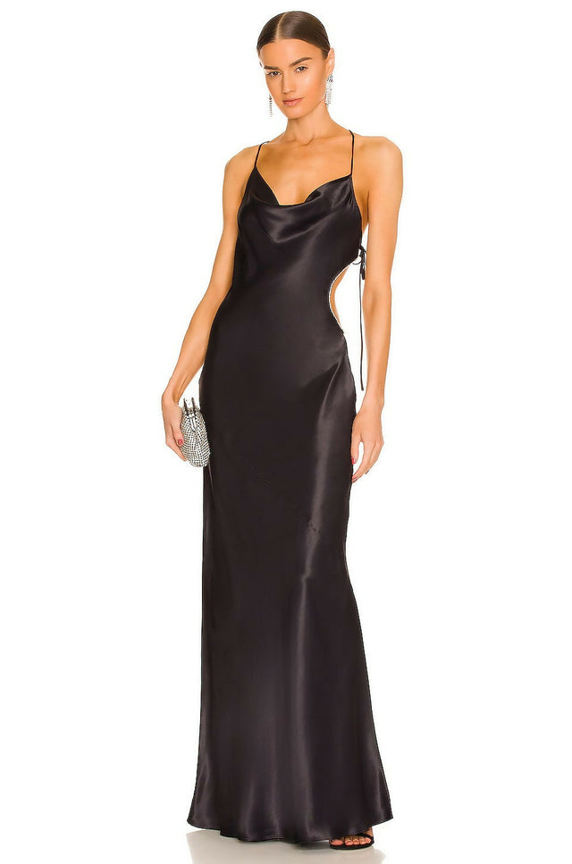 LPA Amali Dress - 8 / Black - Dresses