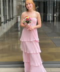 Lulus Princess Moment Gown - 6 / Pink - Dresses