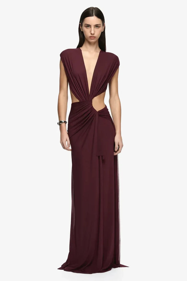 Bec & Bridge Odea Maxi Dress - Plum