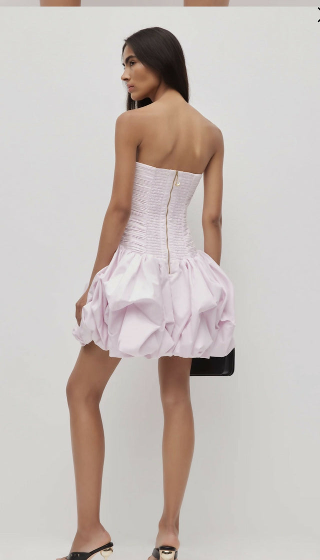 Violette bubble hem mini