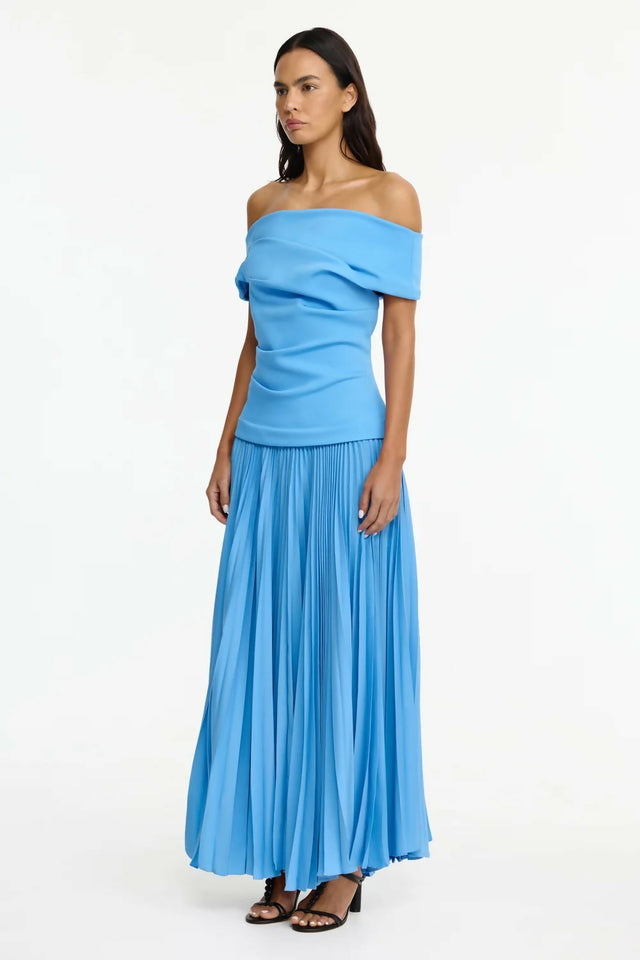 Acler Haileypark Maxi Dress in Alt Blue