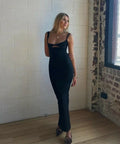 Madison Grace Bianco Dress Black - Dresses
