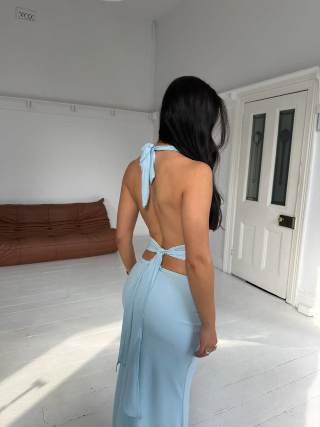 MADISON GRACE The Rae Skirt & Top - 6 / Blue - Outfit Sets