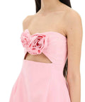 Magda Butrym - Magda Butrym Strapless Babydoll Mini Dress
