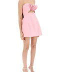 Magda Butrym - Magda Butrym Strapless Babydoll Mini Dress