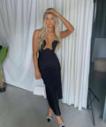 Maison Femalien Lea Dress - 8 / Black - Dresses