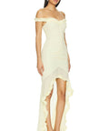 Majorelle Chandra Gown - 6 / Yellow - Dresses