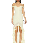 Majorelle Chandra Gown - 6 / Yellow - Dresses