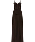 Manning Cartel Double Time Pleat Dress - Brown - Dresses
