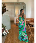 Manning Cartell Aubusson Green Slip Dress - 6 / Multi - Dresses