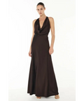 Manning Cartell Charmed Cowl Slip Dress Dark Chocolate Size 4 6 8 10 & 12 - Dresses
