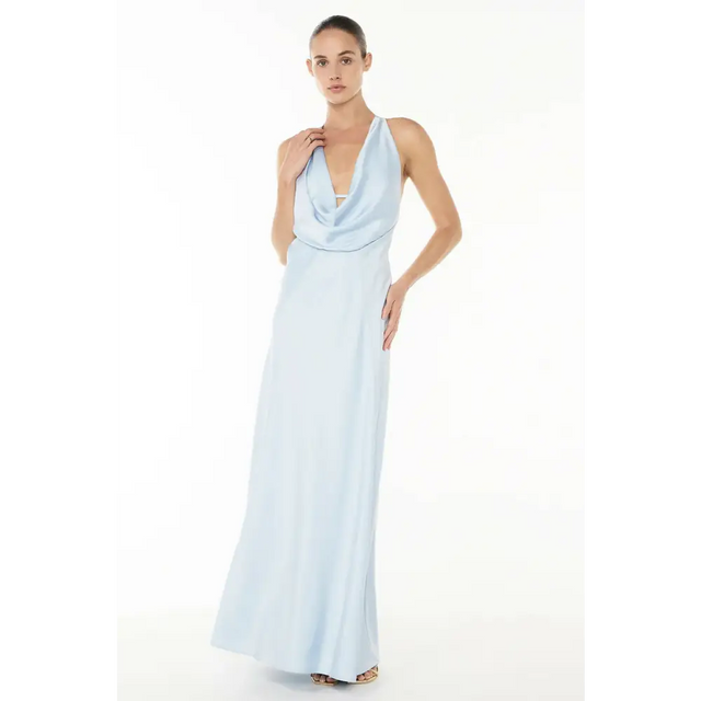 Manning Cartell Charmed Cowl Slip Dress Dove Blue Size 6 & 10 - Dresses