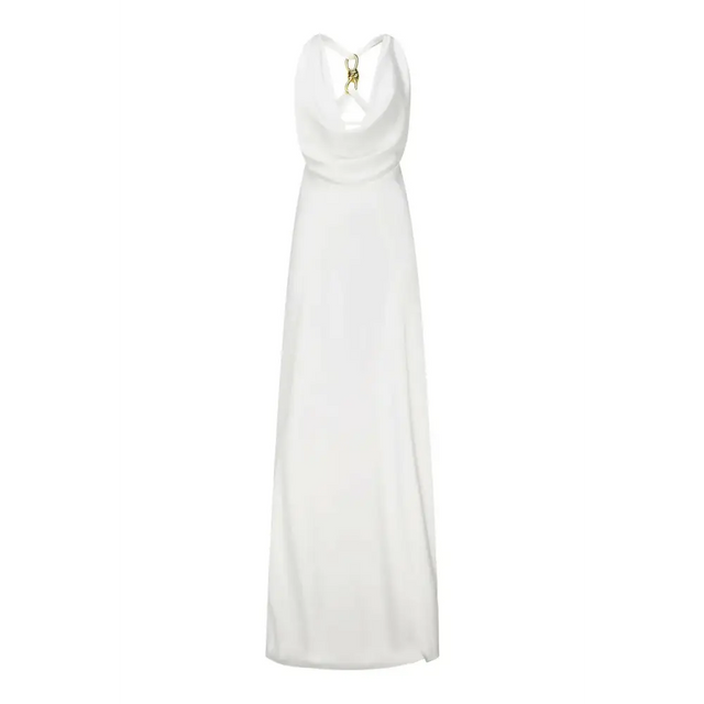 Manning Cartell Charmed Cowl Slip Dress White Size 8