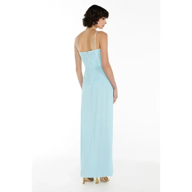 Manning Cartell Double Time Pleat Dress Aqua Spritz Size 10 - 10 / Blue - Dresses