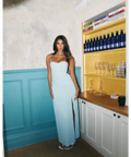 Manning Cartell Double Time Pleat Dress Aqua Spritz Size 10 - 10 / Blue - Dresses