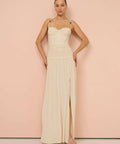 Manning Cartell Double Time Pleat Dress in Nougat - Dresses