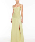 Manning Cartell Double Time Pleat Dress Pistacchio Size 10 - 10 / Yellow - Dresses