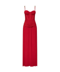 Manning Cartell Double Time Pleat Dress Red Size 4 & 6 - Dresses