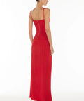 Manning Cartell Double Time Pleat Gown Red - Dresses