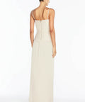 Manning Cartell Double Time Pleat Maxi Dress - 8 / Nougat - Dresses