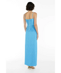 Manning Cartell Double Time Pleat Maxi Dress Cerulean Blue Size 6 8 & 10 - Dresses