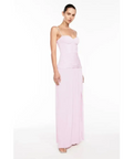 Manning Cartell Double Time Pleat Maxi Dress Hydrangea Size AU 10 - 10 / Pink - Dresses