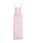 Manning Cartell Double Time Pleat Maxi Dress Hydrangea Size AU 10 - 10 / Pink - Dresses