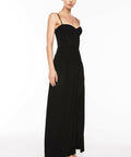 Manning Cartell Double Time Pleat Maxi Dress in Black Size AU 6 8 & 14 - Dresses