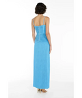 Manning Cartell Double Time Pleat Maxi Dress in Cerulean Blue - Dresses