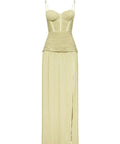 Manning Cartell Double Time Pleat Maxi Pistachio - Dresses