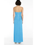 Manning Cartell Double Time Pleat Strapless Dress Blue Size 8 - 8 / Blue - Dresses