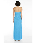 Manning Cartell Double Time Pleat Strapless Dress Cerulean Blue Size 8 - 8 / Blue - Dresses