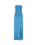 Manning Cartell Double Time Pleat Strapless Dress Cerulean Blue Size 8 - 8 / Blue - Dresses