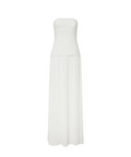 Manning Cartell Double Time Pleat Strapless Dress White Size 6 & 8 - Dresses