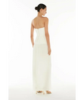 Manning Cartell Double Time Pleat Strapless Dress White Size 6 & 8 - Dresses